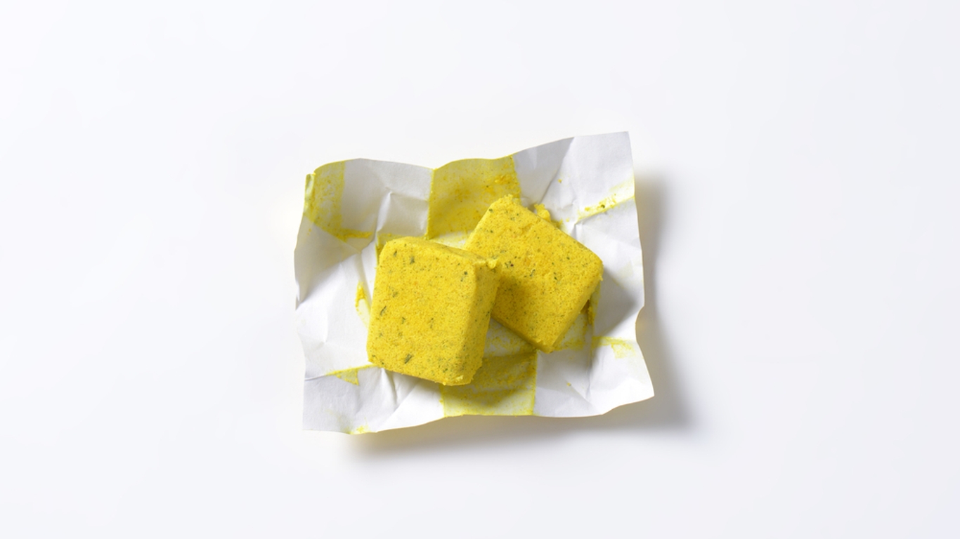 Cubes de bouillon de boeuf